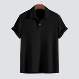 Men's Textured Polo – Short Sleeve