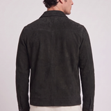 Men's Suede Trucker Jacket | Blackstone London