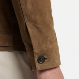 Men's Suede Trucker Jacket | Blackstone London