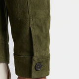 Men's Suede Trucker Jacket | Blackstone London