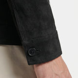 Men's Suede Trucker Jacket | Blackstone London
