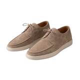 Men's Suede Lace-Up Loafers – Refined Comfort