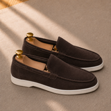 Men's Classic Suede Loafers – Comfort Fit