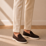 Men's Classic Suede Loafers – Comfort Fit