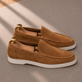 Men's Classic Suede Loafers – Comfort Fit