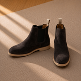 Men's Suede Chelsea Boots – Easy Slip-On