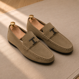 Men's Suede Buckle Loafers – Understated Style