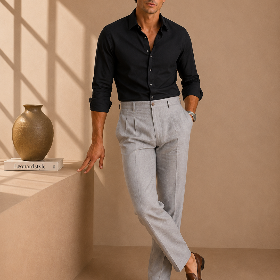 Men's Summer Trousers – Lightweight Fabric