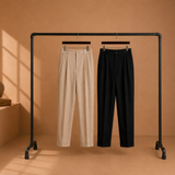 Men's Pleated Trousers – Smart Finish