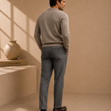 Men's Pleated Trousers – Side Adjuster