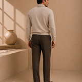 Men's Pleated Trousers – Side Adjuster