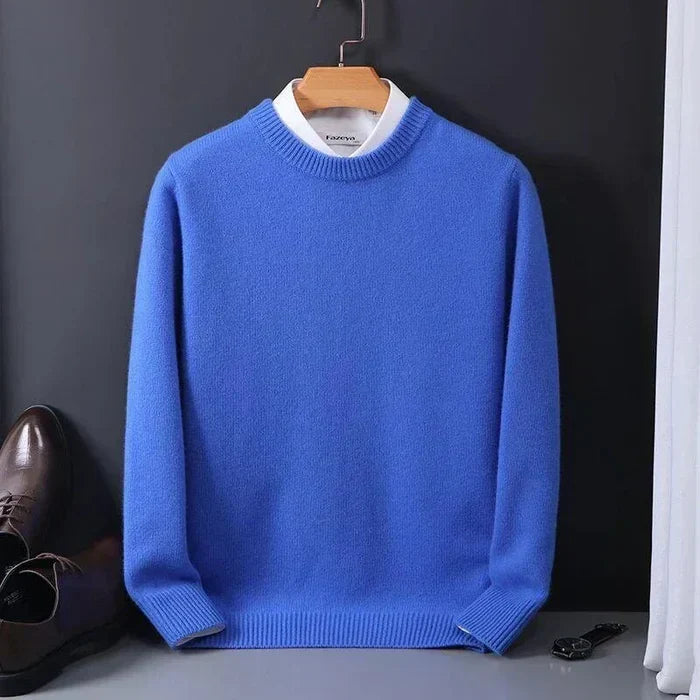 Men's Fine Wool Sweater – Relaxed Fit