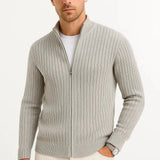 Men's Ribbed Zip Cardigan – Easy Layering