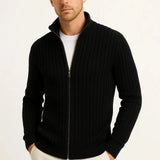 Men's Ribbed Zip Cardigan – Easy Layering