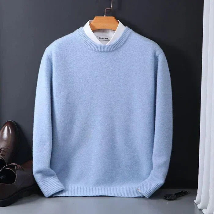 Men's Fine Wool Sweater – Relaxed Fit