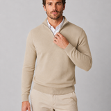 Men's Quarter Zip Sweater – Soft Knit