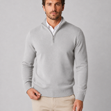 Men's Quarter Zip Sweater – Soft Knit