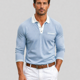 Men's Long Sleeve Polo – Structured Fit