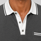 Men's Long Sleeve Polo – Structured Fit