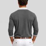 Men's Long Sleeve Polo – Structured Fit