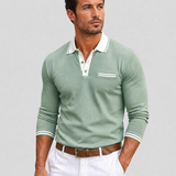 Men's Long Sleeve Polo – Structured Fit