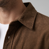 Men's Corduroy Shirt – Textured Fabric