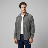 Men's Corduroy Shirt – Textured Fabric