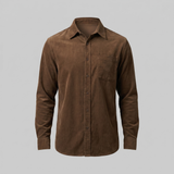 Men's Corduroy Shirt – Textured Fabric