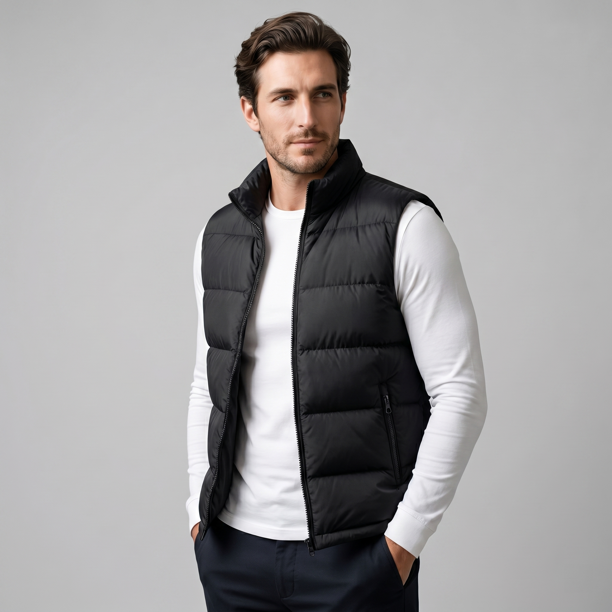 Men's Quilted Gilet – Lightweight Warmth