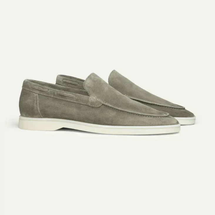 Men's Classic Suede Loafers – Comfort Fit