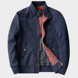 Men's Zip Bomber Jacket – Stand Collar