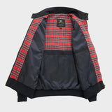 Men's Zip Bomber Jacket – Stand Collar