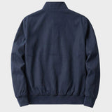 Men's Zip Bomber Jacket – Stand Collar