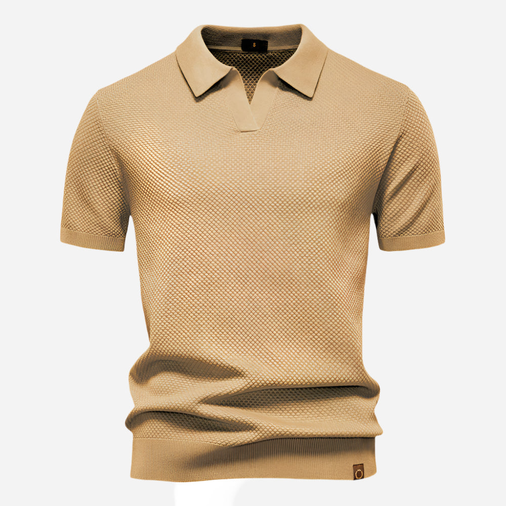 Men's Short Sleeve Knit Polo – Soft Knit