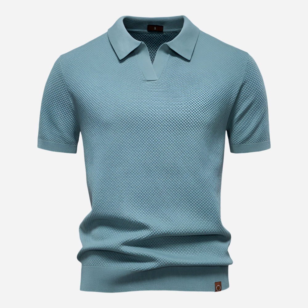 Men's Short Sleeve Knit Polo – Soft Knit