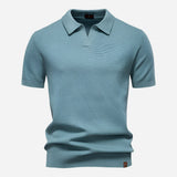 Men's Short Sleeve Knit Polo – Soft Knit