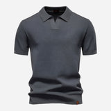 Men's Short Sleeve Knit Polo – Soft Knit