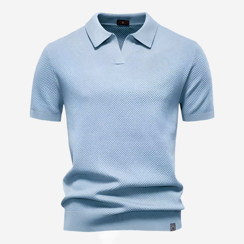 Men's Short Sleeve Knit Polo – Soft Knit