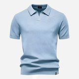 Men's Short Sleeve Knit Polo – Soft Knit