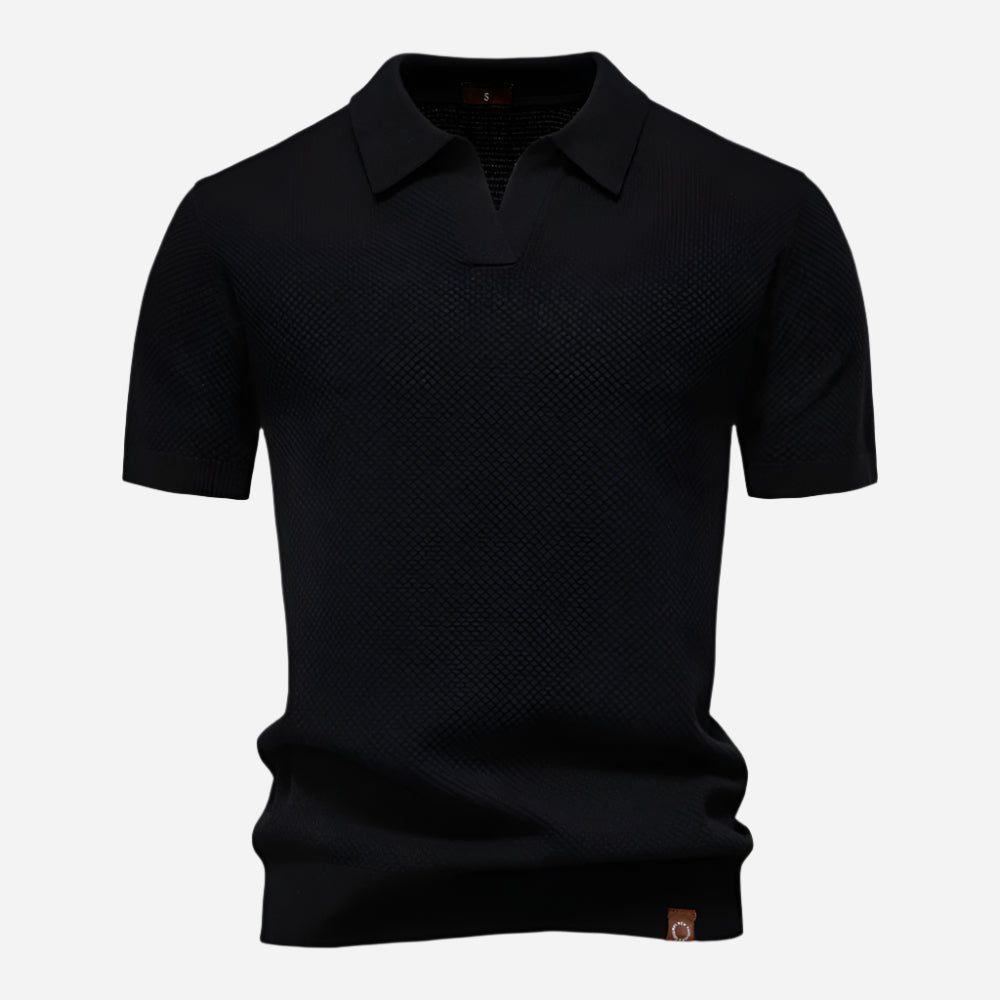 Men's Short Sleeve Knit Polo – Soft Knit