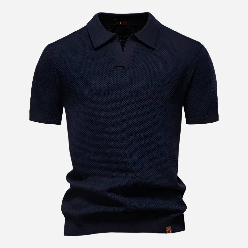 Men's Short Sleeve Knit Polo – Soft Knit