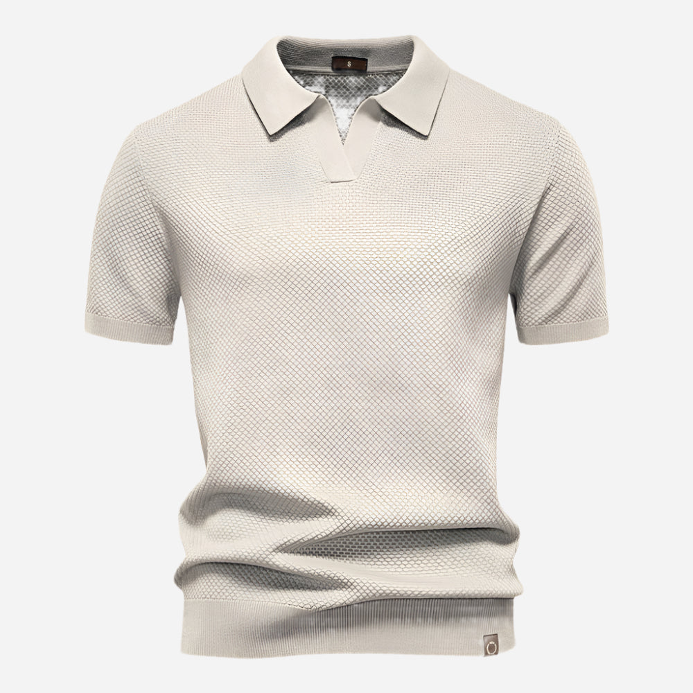 Men's Short Sleeve Knit Polo – Soft Knit
