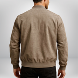 Men's Leather Bomber Jacket – Premium Leather