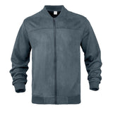 Men's Leather Bomber Jacket – Premium Leather
