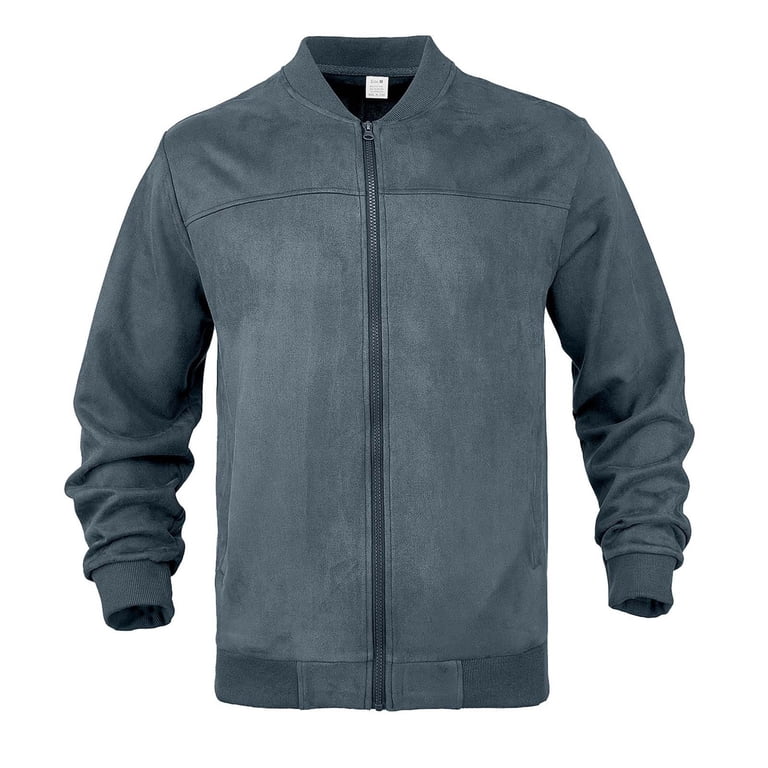 Men's Leather Bomber Jacket – Premium Leather