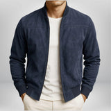 Men's Leather Bomber Jacket – Premium Leather