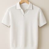 Men's Knit Polo – Contrast Trim