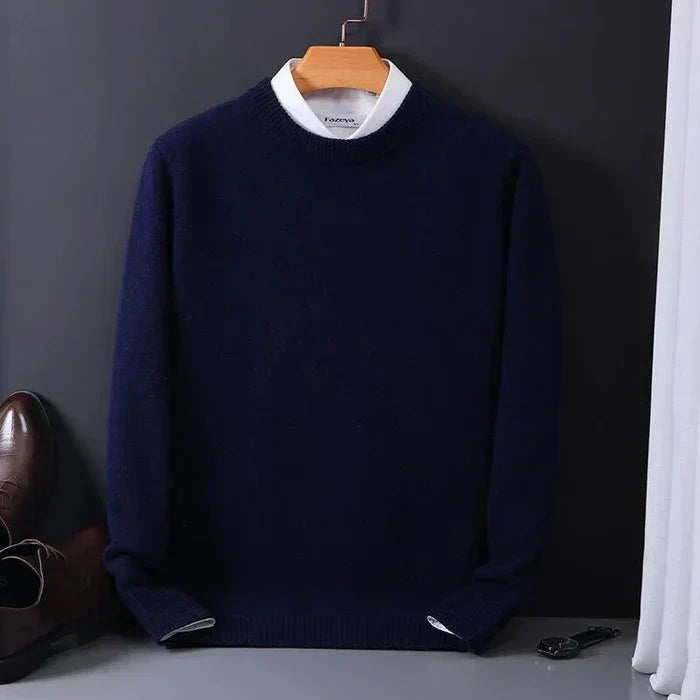 Men's Fine Wool Sweater – Relaxed Fit