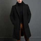 Men's Wool Overcoat – Tailored Fit