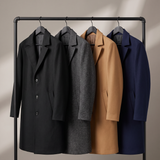 Men's Wool Overcoat – Tailored Fit